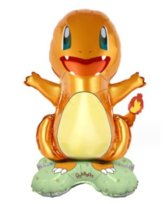Balon Foliowy Stojący Pokemon Charmander  (40cm*58cm)