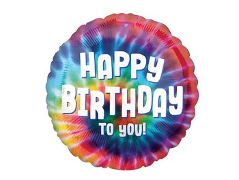 Balon foliowy urodzinowy Happy Birthday to you! - 45 cm - 1 szt. - Amscan