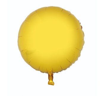 Balon foliowy, złoty, 18" - GoDan