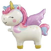 Balon Jednorożec Pastel 61x62cm