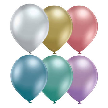 Balon lateksowe D5 Glossy Assorted Mix kolorów 12cm, 100 szt. - BELBAL