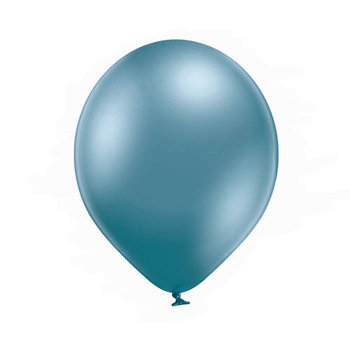 Balon lateksowe D5 Glossy Blue niebieskie 12cm, 100 szt. - BELBAL