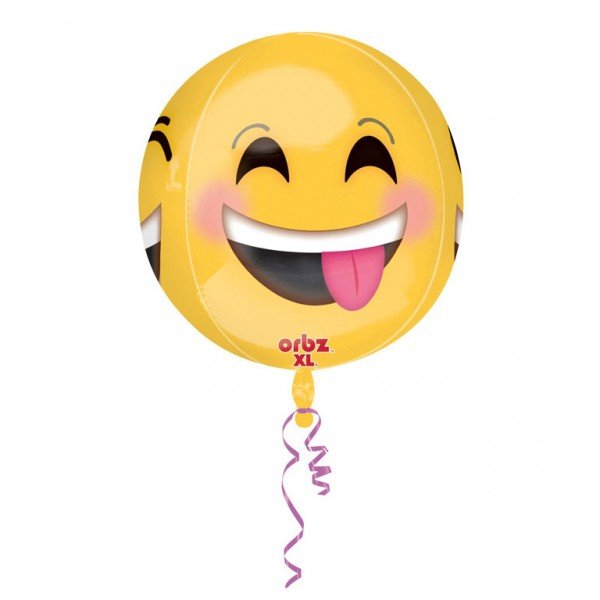 Balon Okr G Y Emoji Ty Ozdobny Emotikon Na Hel Amscan Przyj Cia I Okazje W Sklepie Empik Com