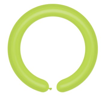 Balon, Rurki włoskie, 36.2", zielony, 100 sztuk