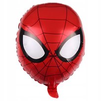 BALON SPIDERMAN NA URODZINY GŁOWA SPIDERMANA 38 X 50 CM URODZINOWY PAJĄK