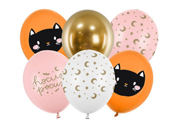 Balony 30 cm, Hocus Pocus, mix (1 op. / 6 szt.) - PartyDeco