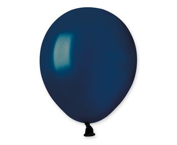 Balony A50 pastel 5" - Navy 102/ 100 szt. - Inna marka