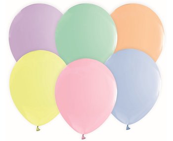 Balony Beauty&Charm, makaronowe różnokolorowy 12"/ 50 szt. - Beauty & Charm