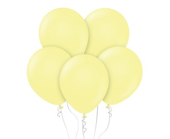 Balony Beauty&Charm, Makaronowe Żółte 12"/ 10 Szt. - GoDan
