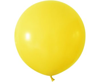 Balony Beauty&Charm, Pastelowe, Żółte 24"/ 2 Szt.