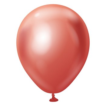 Balony Beauty&Charm, platynowe j. czerwone 5"/ 20 szt. - GoDan