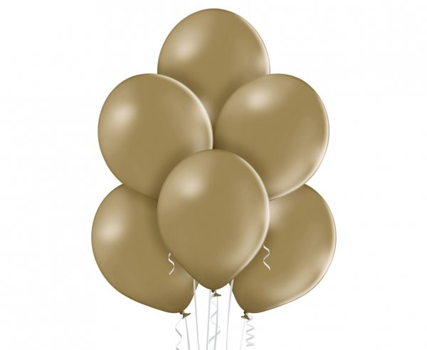 BALONY BELBAL MIGDAŁOWE BRĄZ 30 CM 100 szt.-Zdjęcie-0