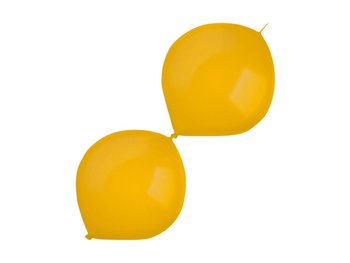Balony dla dekoratorów girlandowe metaliczne - złote - 30 cm - 50 szt. - Amscan