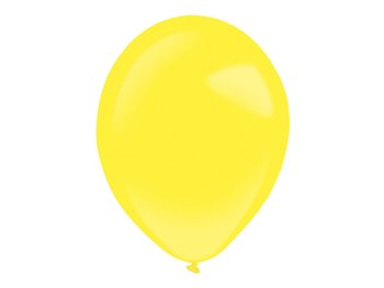Balony dla dekoratorów lateksowe pastelowe - żółte - 35 cm - 50 szt. - Amscan