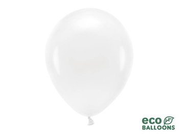 Balony eco 30 cm pastel biały 10 szt - PartyDeco