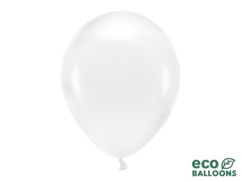 Balony eco , transparentne, 30 cm, 10 sztuk - PartyDeco