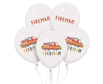 Balony Fireman, 12"/ 5 Szt. - GoDan
