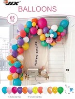 BALONY GIRLANDA DEKORACJA URODZINY ROCZEK 65szt