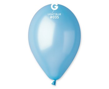 Balony Gm120 Metal 13" - Jasnoniebieskie / 50 Szt. - Gemar
