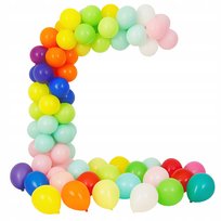 Balony lateksowe girlanda dekoracje urodzinowe balon kolor zestaw 100 sztuk