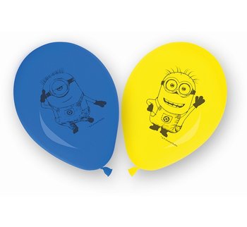 Balony lateksowe, Minionki, 8 sztuk - GoDan