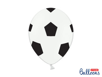 Balony lateksowe, Piłka, Pure White, 50 sztuk - PartyDeco