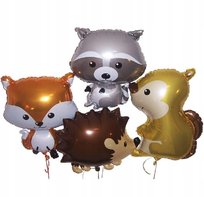 BALONY leśne zwierzątka WOODLAND