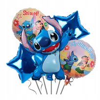 BALONY LILO I STITCH STICH NA URODZINY ZESTAW BALONÓW URODZINOWYCH NA HEL