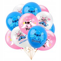 BALONY LILO I STITCH ZESTAW BALONÓW URODZINOWYCH STICH SAMBA ANGEL URODZINY