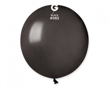 Balony metaliczne GM150, czarne, 50 sztuk