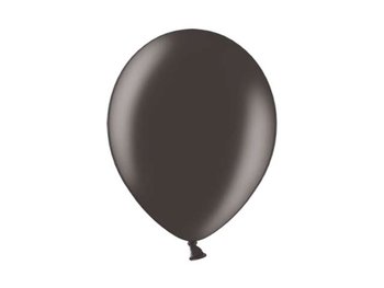 Balony, metalik, 12", czarne, 100 sztuk - BELBAL