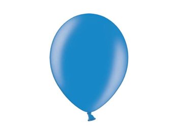 Balony, metalik, 12", niebieskie, 100 sztuk - BELBAL