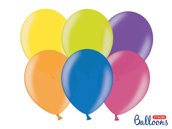 Balony, Metallic, mix, 10", 10 sztuk - Strong