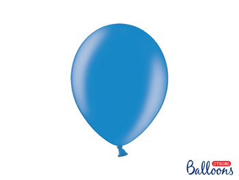 Balony, Metallic, niebieskie, 10", 100 sztuk - Strong