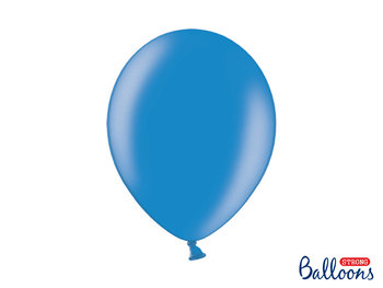 Balony, Metallic, niebieskie, 12", 50 sztuk - Strong