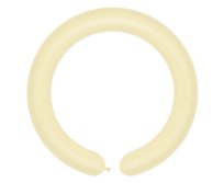 Balony modeliny, kość słoniowa, 100 sztuk