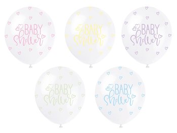 Balony na Baby Shower - 31 cm - 5 szt. - Unique