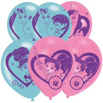 Balony, Nella The Princess Knight, 11", 6 sztuk - Amscan