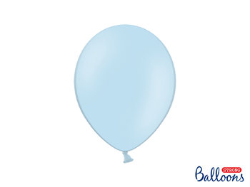 Balony, Pastel, błękitne, 10", 100 sztuk - Strong