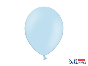 Balony, Pastel, błękitne, 12", 100 sztuk - Strong