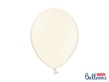 Balony, Pastel, kremowe, 12", 10 sztuk - Strong