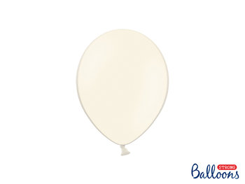 Balony, Pastel, kremowe, 9", 100 sztuk - Strong