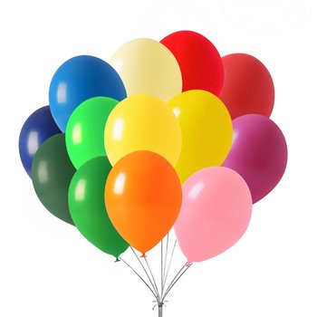 Balony pastel mix 10 kolorów 30cm 5 szt. - MK Trade