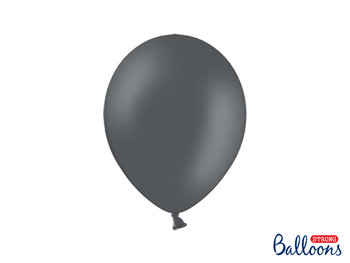 Balony, Pastel, szare, 10", 50 sztuk - Strong