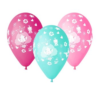 Balony Premium, Księżniczka, 12", 5 sztuk - Gemar