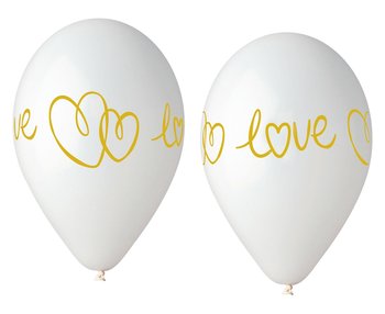 Balony Premium, Love, 5 sztuk - Gemar