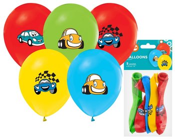 Balony Samochody z kreskówek 5 szt 12 cali Godan - Shan
