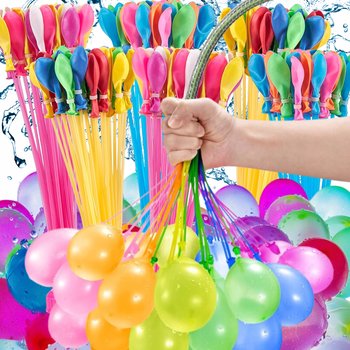 BALONY WODNE BOMBY NA WODĘ AUTOMAT ZESTAW 666 SZTUK ŚMINGUS DYNGUS NA BASEN - Eddcom