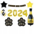Balony Zestaw Sylwester Nowy Rok 2024 Nr 2 - ImprezCzas