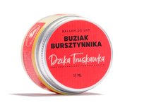 Balsam do Ust Dzika Truskawka Manufaktura Bursztynnika Manufaktura Bursztynnika